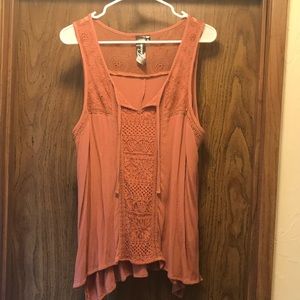 Sleeveless BoHo Top